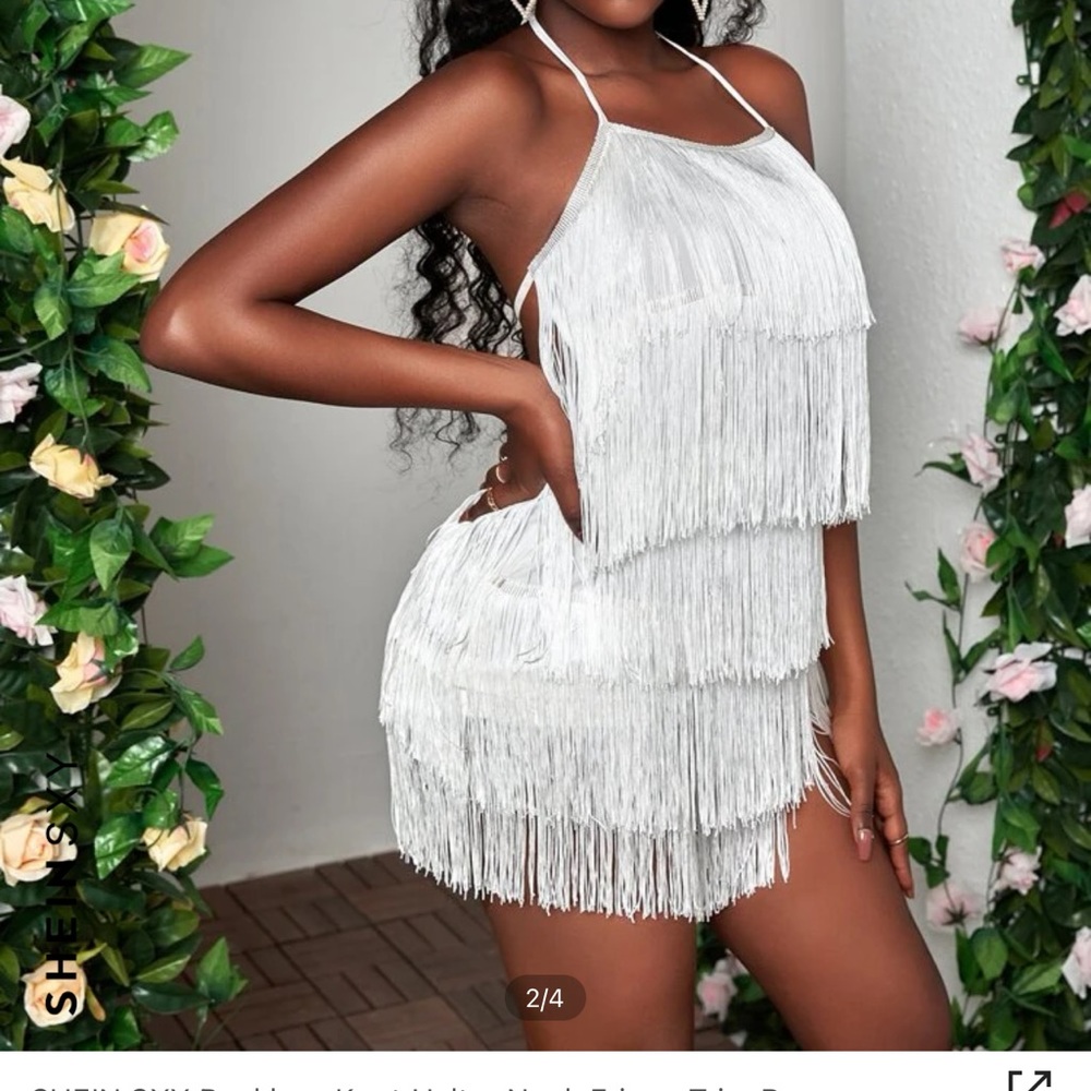 Fringe romper